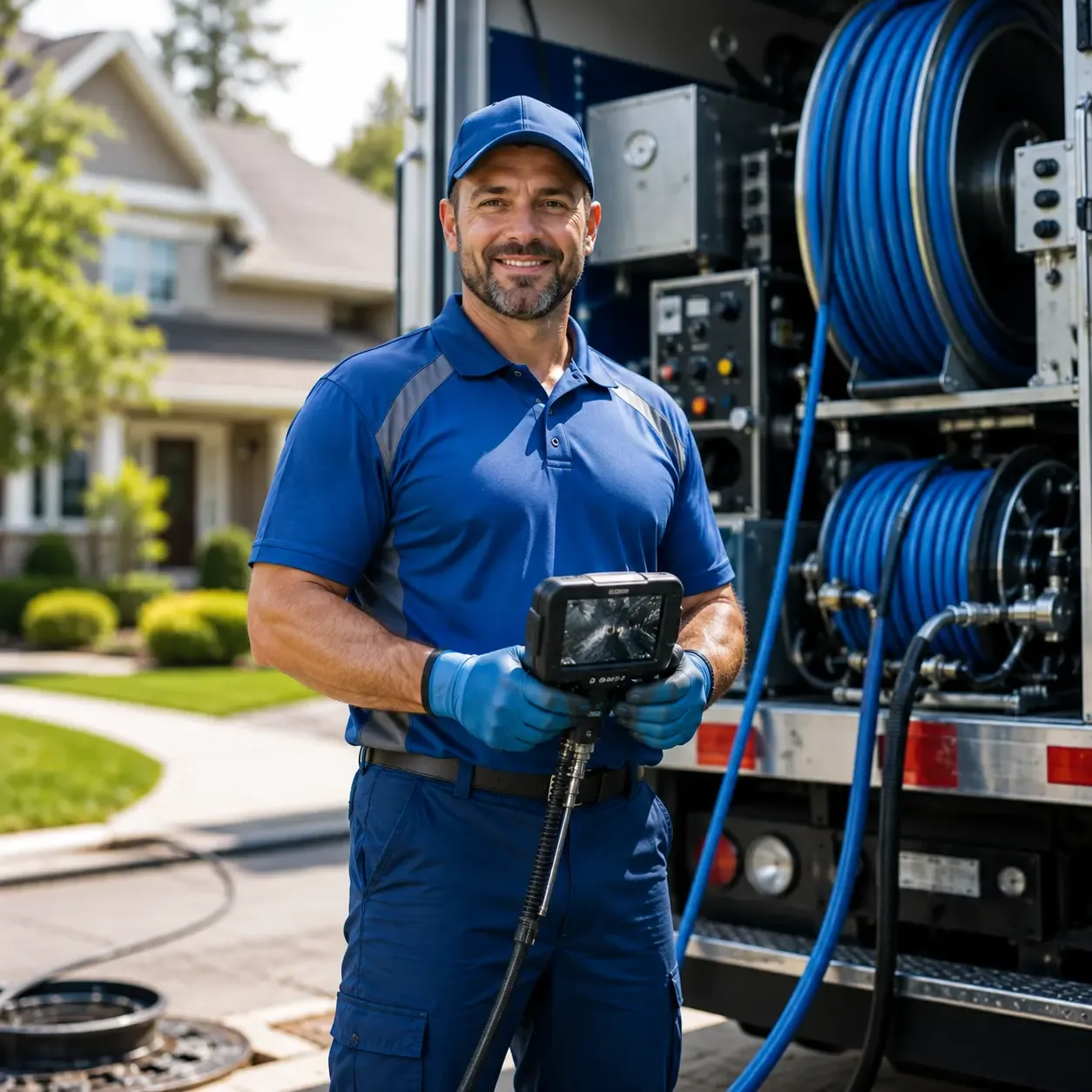 Local outdoor drain cleaning specialists in Willington, CT